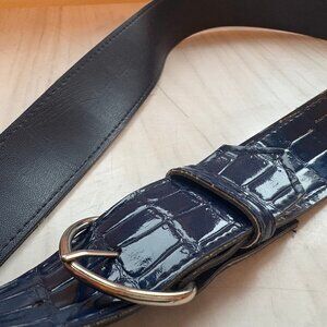 navy blue fashion belt *ੈ✩‧₊˚